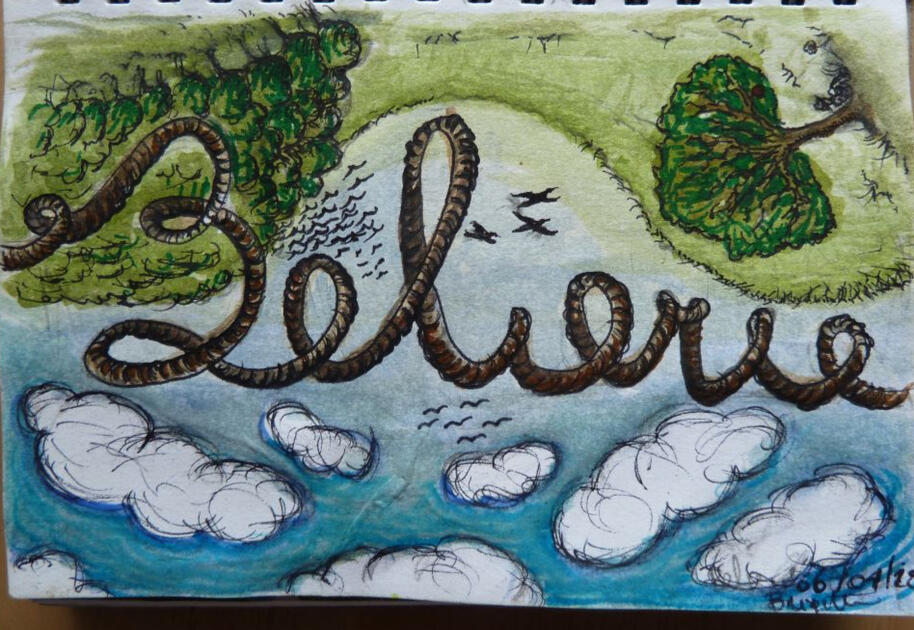 Project 365, "Thr3 6xty fiv5" where I create a photo or drawing a day for each day of the year (2012).